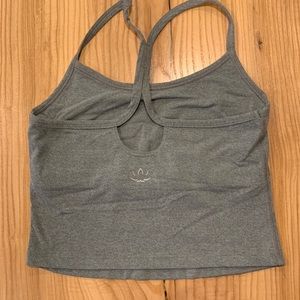 Beyond yoga Spacedye Slim Racerback Cropped Tank